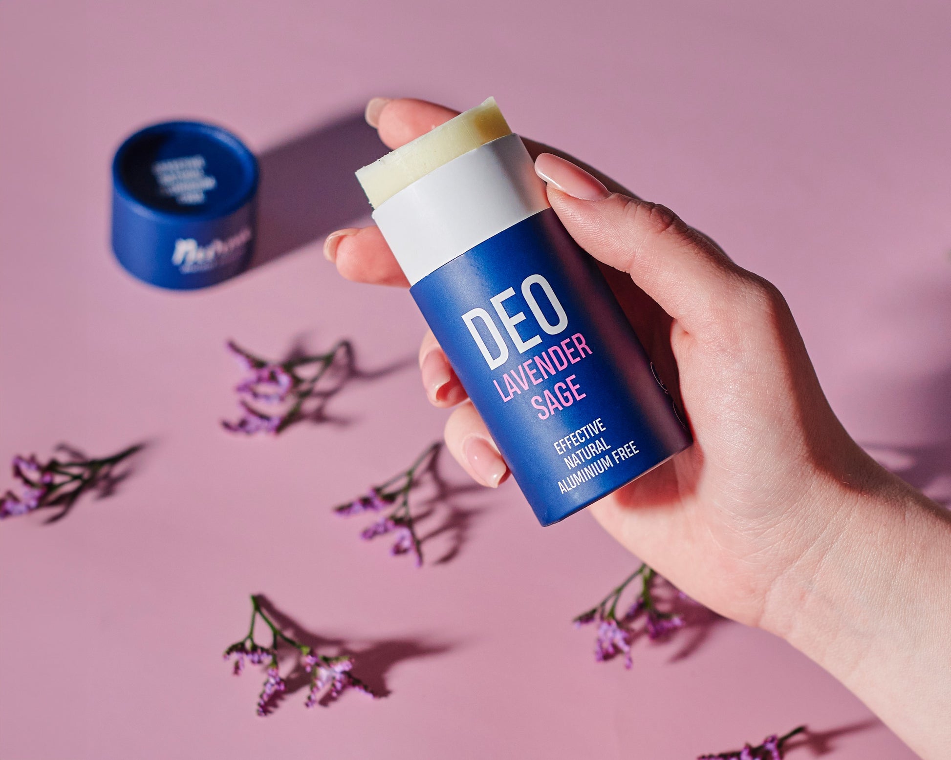 Natural Deodorant – Lavender & Sage, 80g